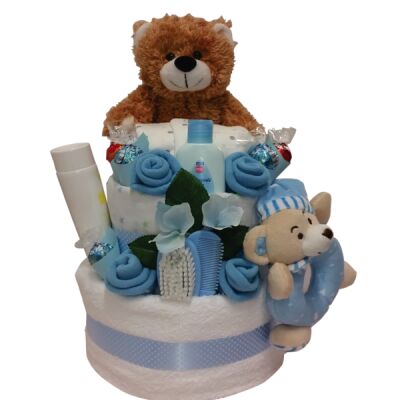 Beautifully for Baby Nappy Gift Cake Thumbnail