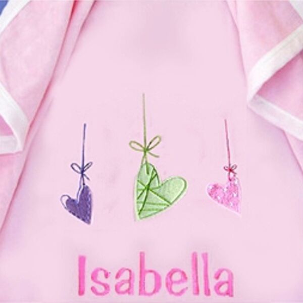 Sweet Hearts Personalised Blanket Thumbnail