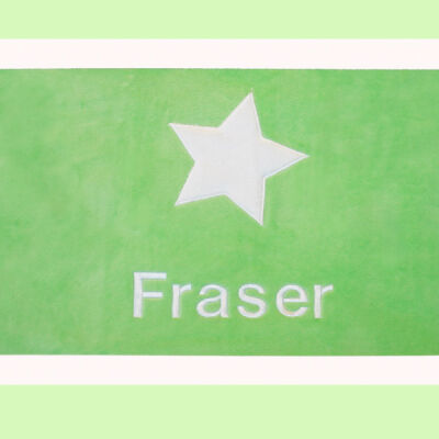 Stars...Pink Personalised Baby Blanket Thumbnail