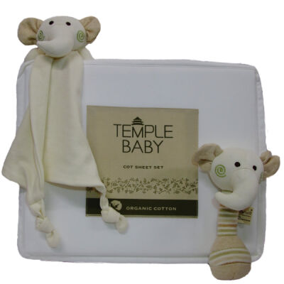 Organic Cotton Cot Sheet Gift Set Thumbnail