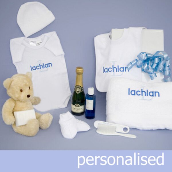 My Delux Unique Embroidered Gift Hamper includes 30cm Teddy Thumbnail