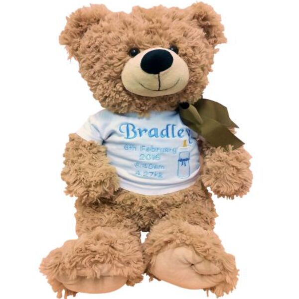 Large Teddy Bear Charlie | New Baby Thumbnail