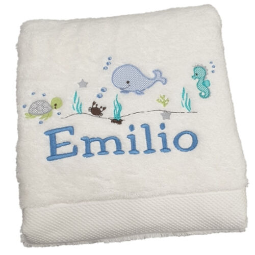 Personalised Bath Towel - little sea Thumbnail
