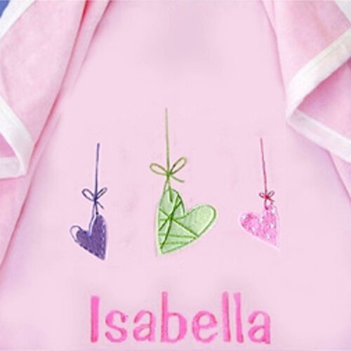 Sweet Hearts Personalised Blanket Thumbnail