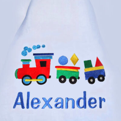 Toot Toot  Personalised Blanket Thumbnail