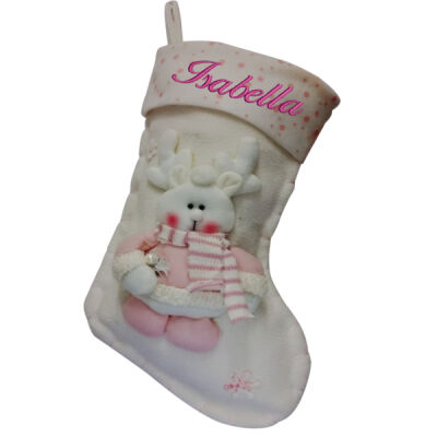 Personalised Christmas Stocking - Snowman Thumbnail