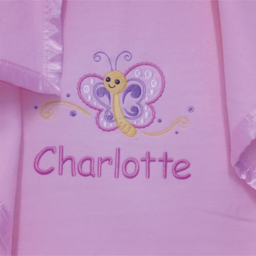My Little Butterfly Personalised Blanket Thumbnail